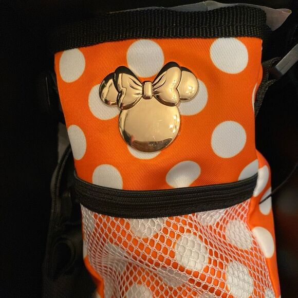 Disney Minnie Mouse 2 Pc Set Small Backpack And Hydration Crossbody - Picture 4 of 7